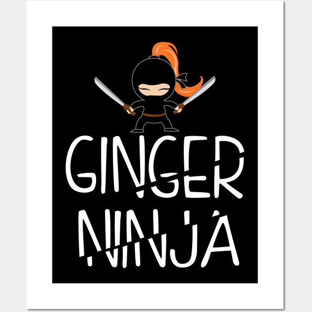 Ginger Ninja Wall Art by KsuAnn